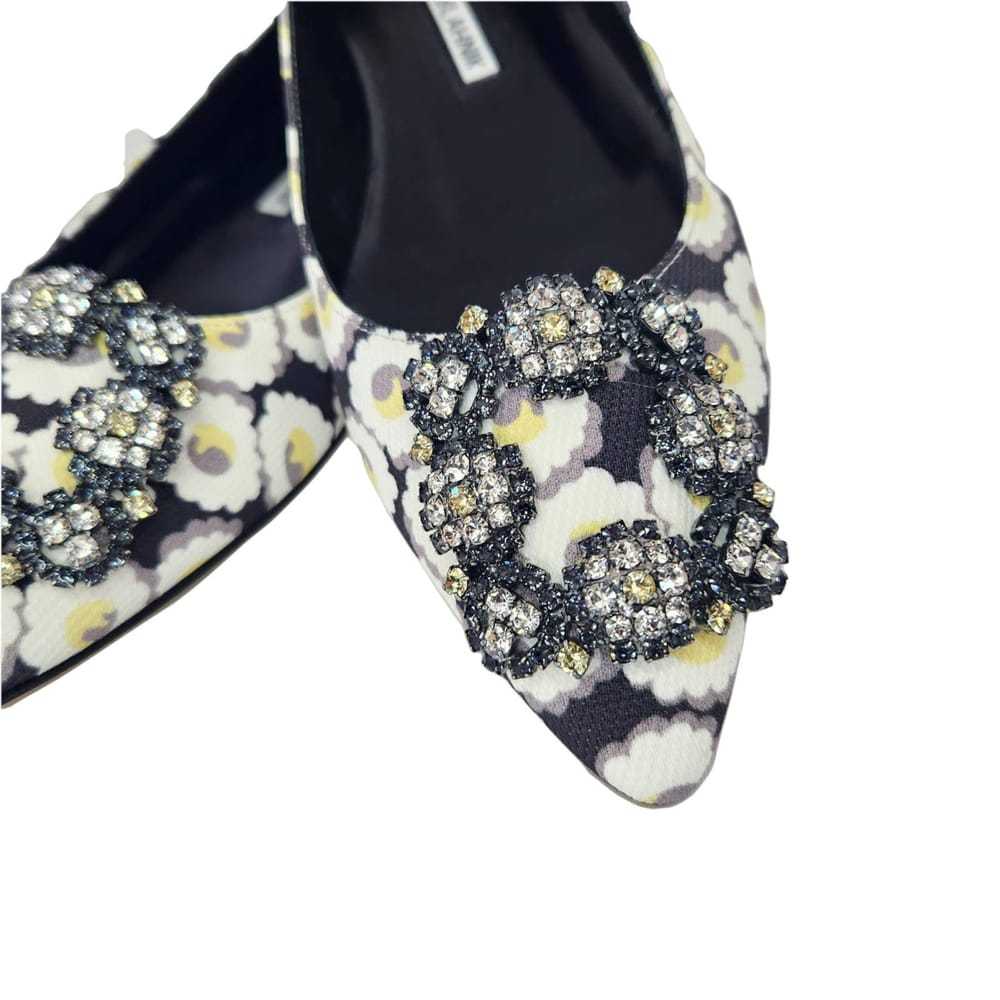 Manolo Blahnik Leather ballet flats - image 3