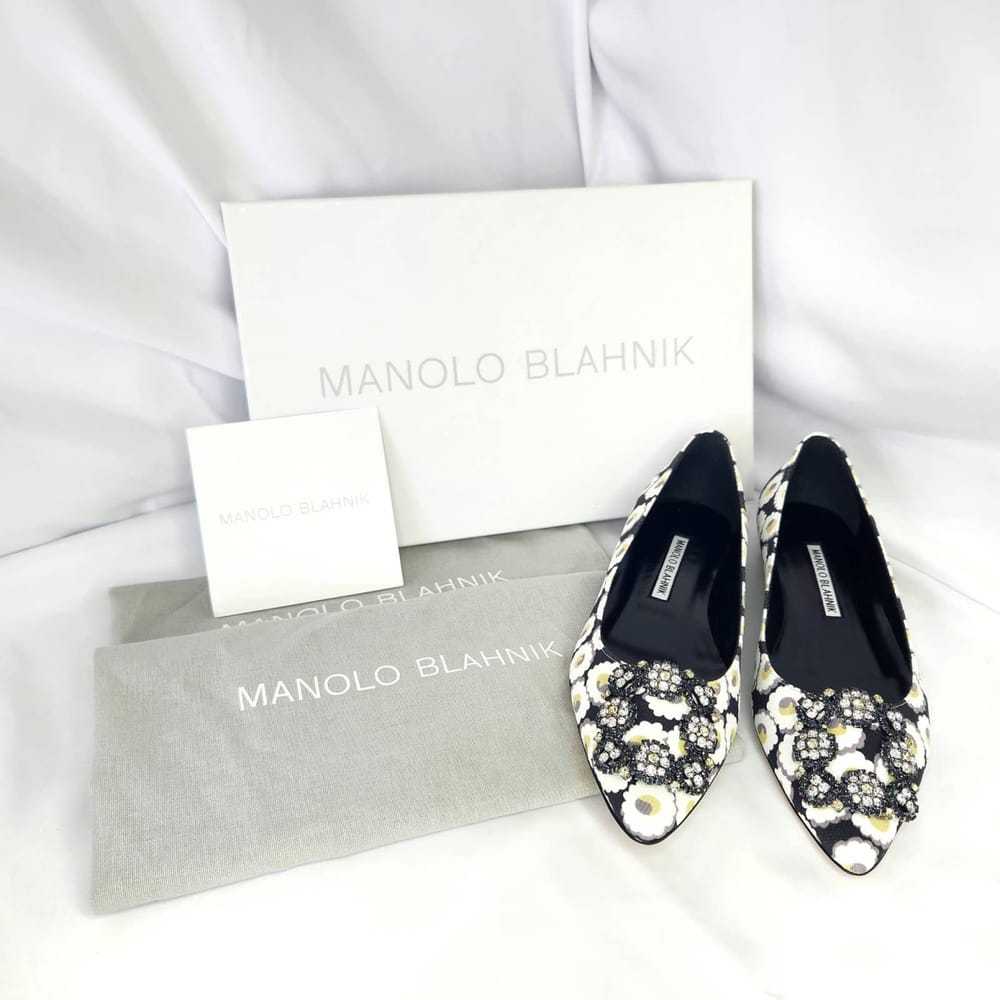 Manolo Blahnik Leather ballet flats - image 6