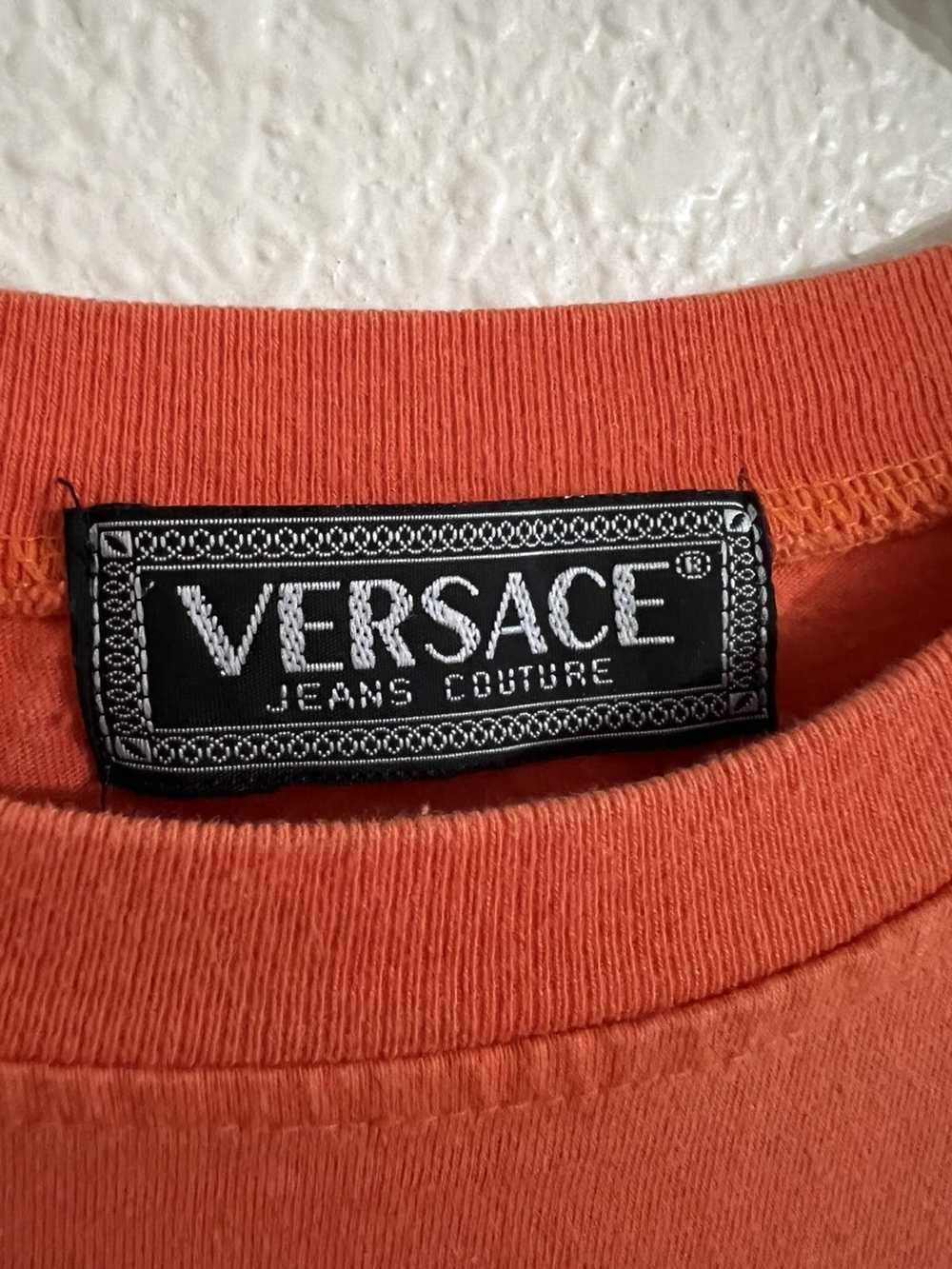 Versace Jeans Couture Orange Versace Shirt - image 3