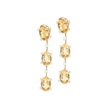 Autre Marque Yellow gold earrings