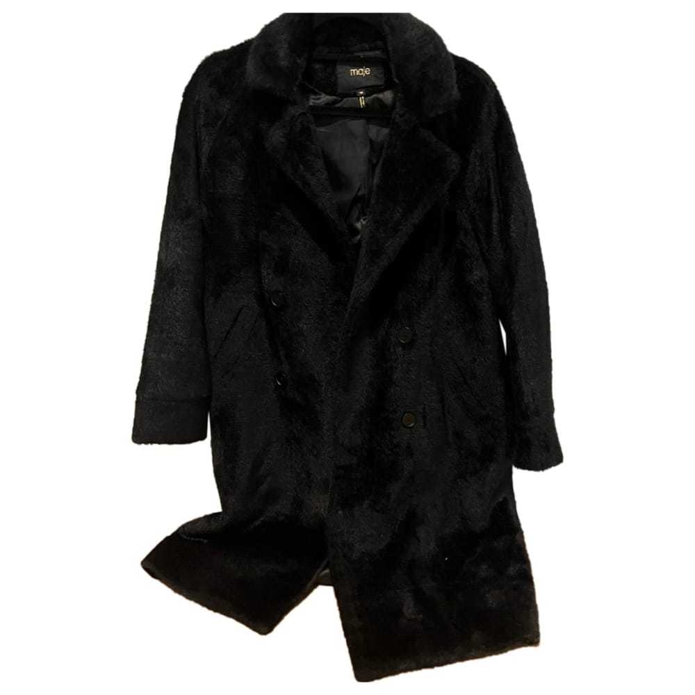 Maje Faux fur trench coat - image 1