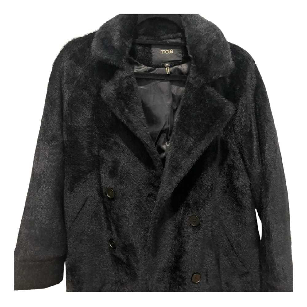 Maje Faux fur trench coat - image 2