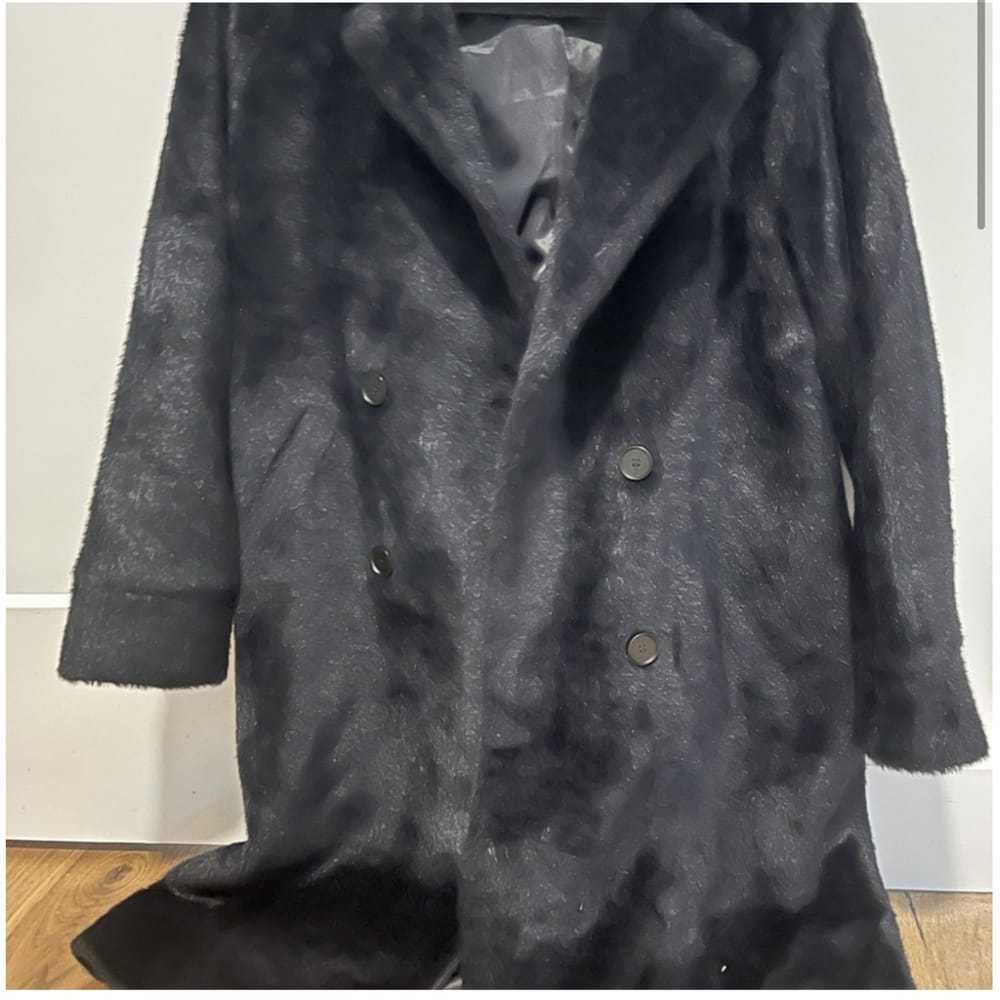 Maje Faux fur trench coat - image 3