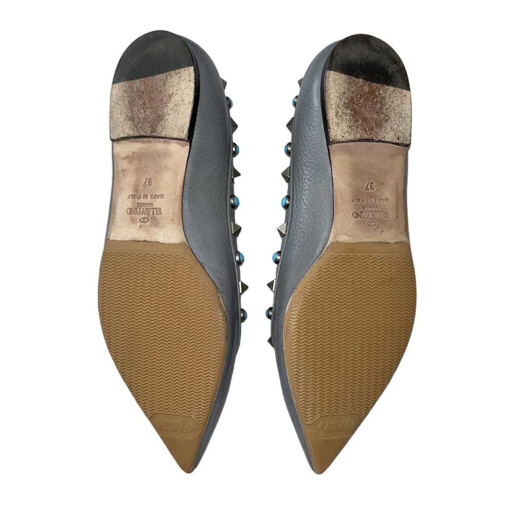 Valentino Garavani Rockstud leather ballet flats - image 9