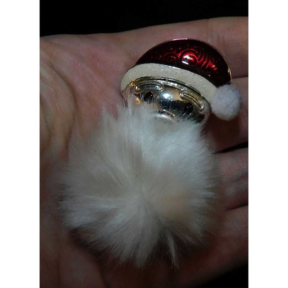 Other Fluffy Bearded Santa Brooch - image 5