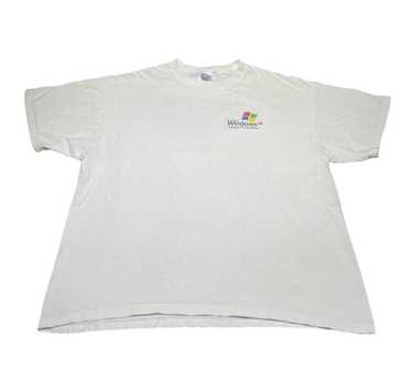 Delta Y2k Microsoft Windows xp tablet t shirt siz… - image 1