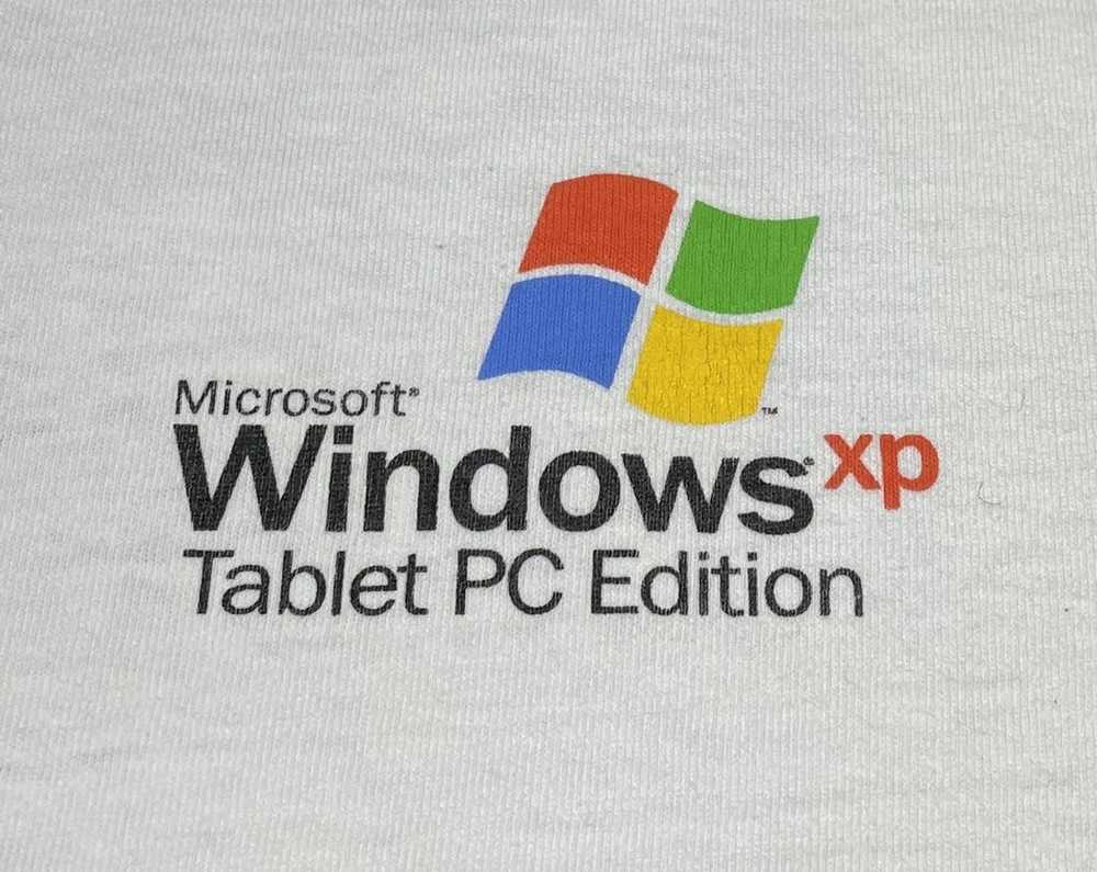 Delta Y2k Microsoft Windows xp tablet t shirt siz… - image 5