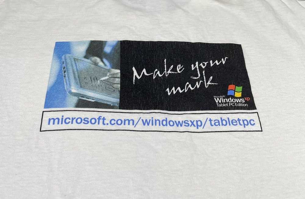 Delta Y2k Microsoft Windows xp tablet t shirt siz… - image 7