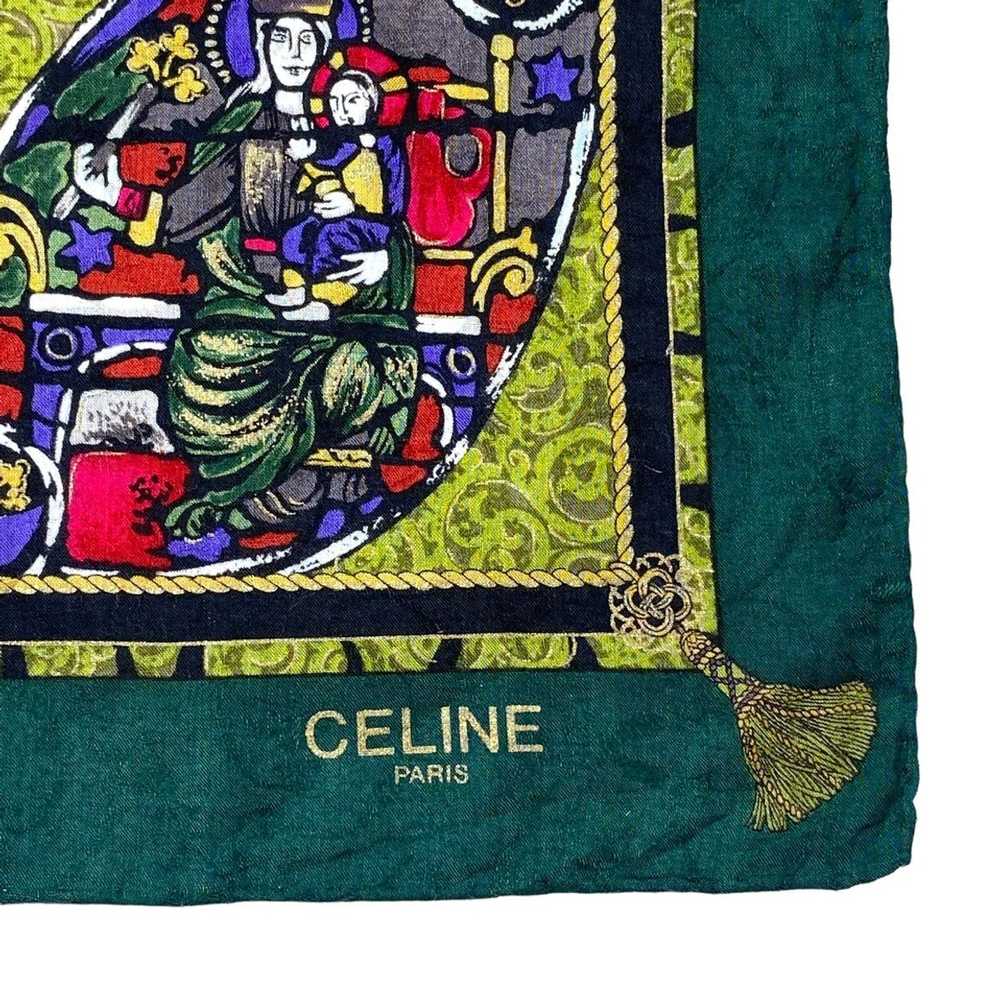 Celine × Luxury Celine Paris Handkerchief Bandana… - image 5