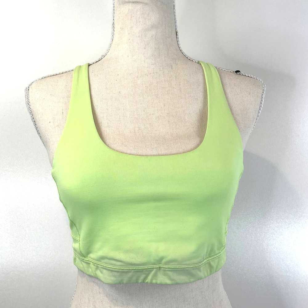 Lululemon Lululemon Top Speed Bra Clear Mint W267… - image 1