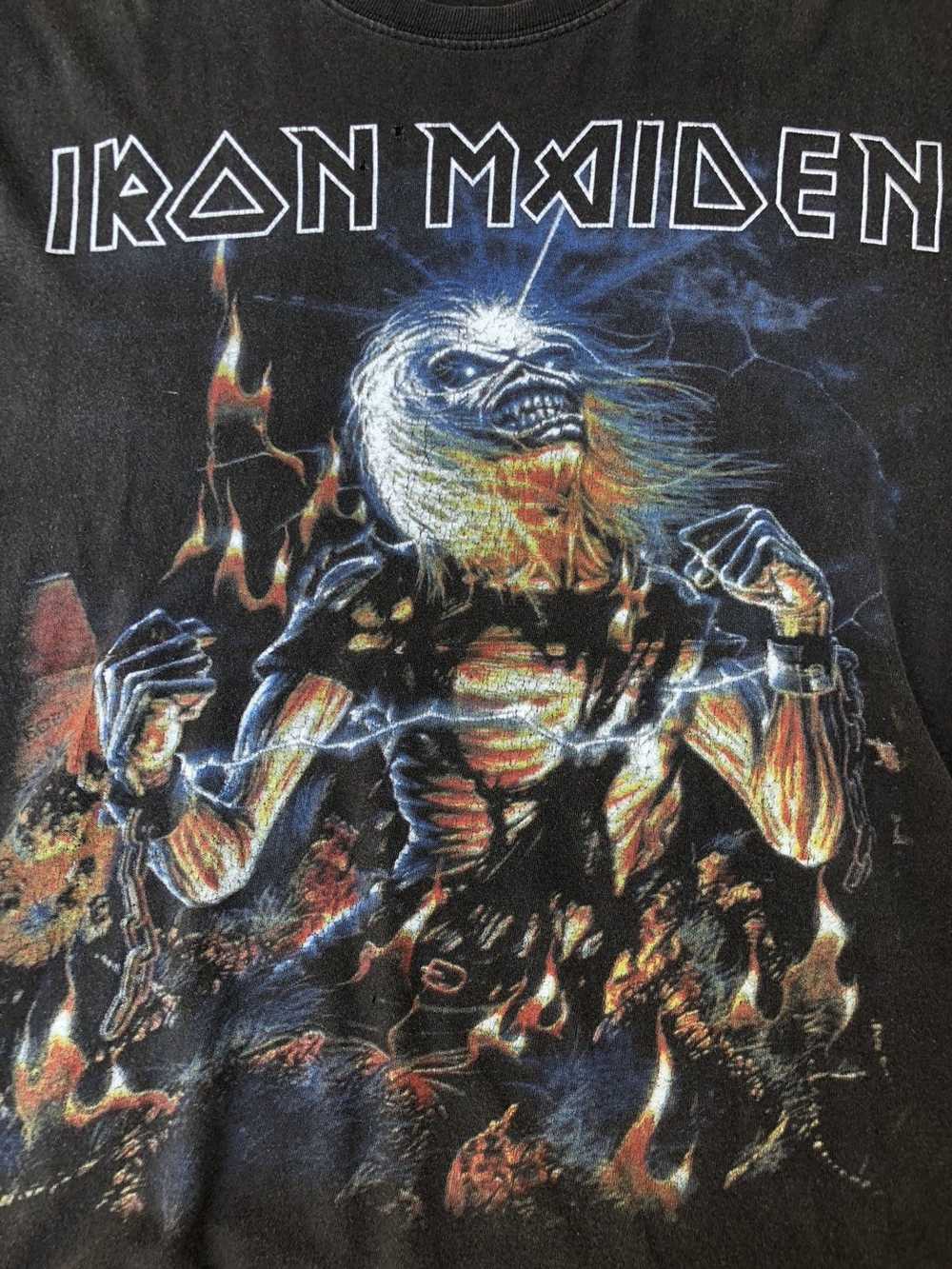 Iron Maiden × Vintage Vintage Iron Maiden Tee - image 2