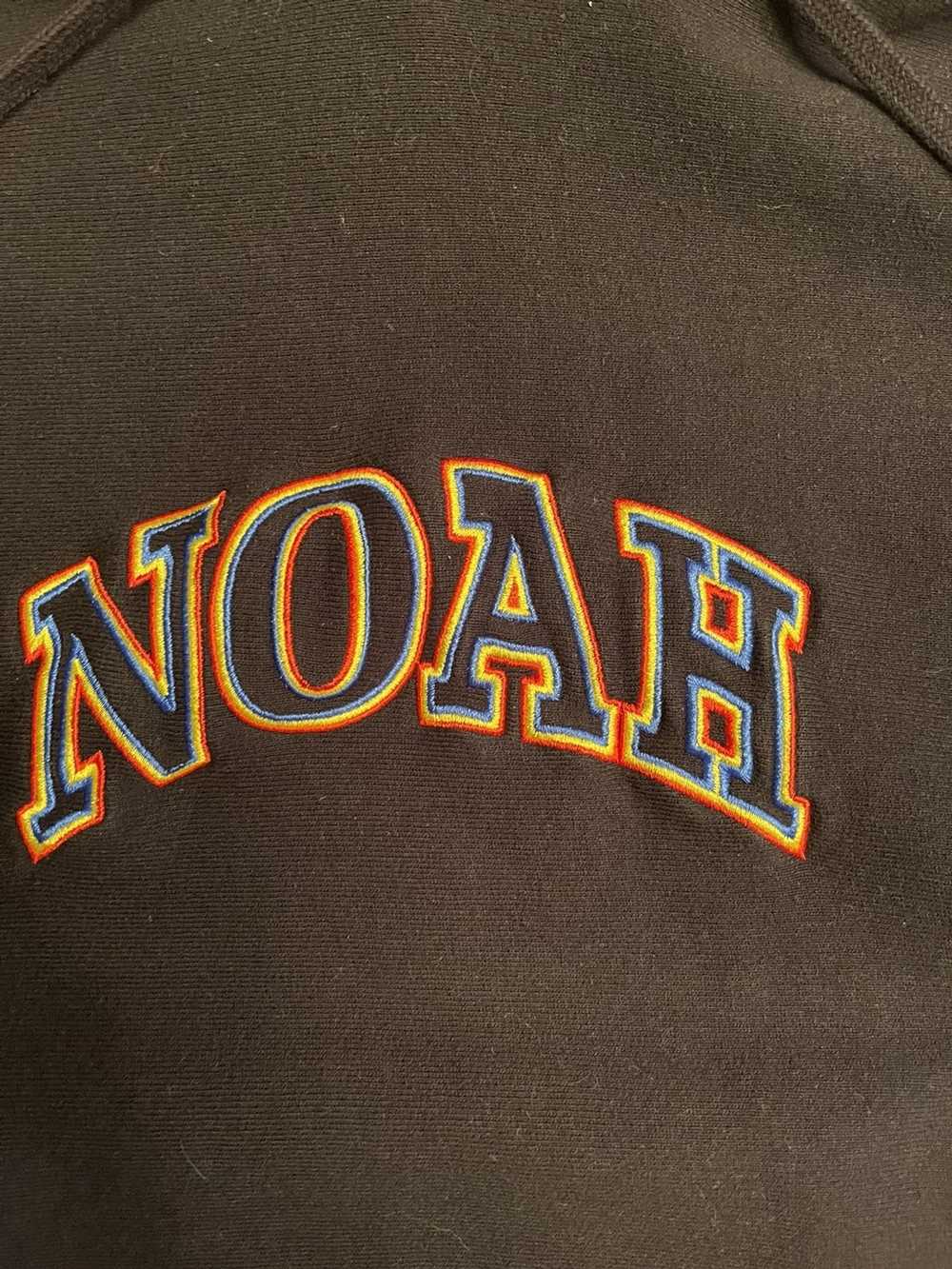 Noah Noah Black Tri-Color Logo Hoodie - image 2