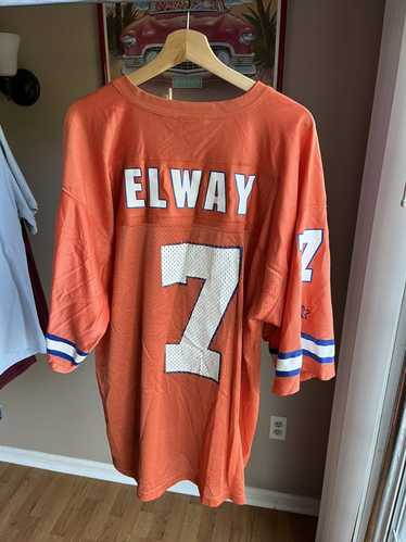 VINTAGE WILSON PRO LINE AUTHENTIC DENVER BRONCOS #7 JOHN ELWAY JERSEY IN  SIZE 48