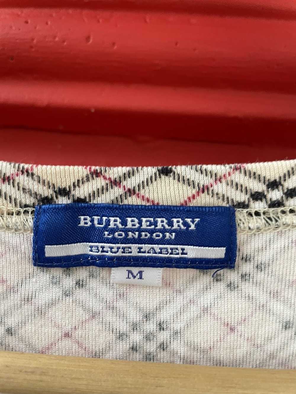 Burberry × Vintage Rare Burberry London Blue Labe… - image 4