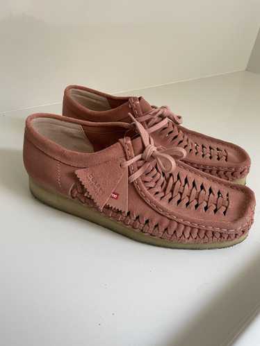 pink suede clarks - Gem