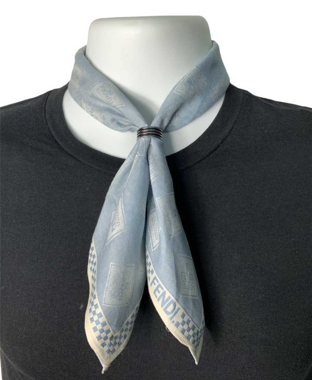 Luxury × Vintage Fendi Handkerchief Scarf Bandana - image 2