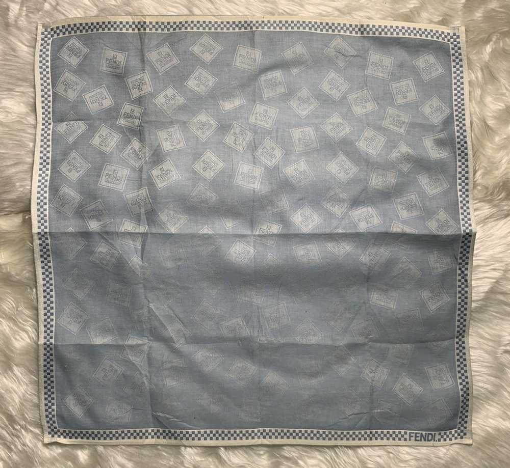Luxury × Vintage Fendi Handkerchief Scarf Bandana - image 4