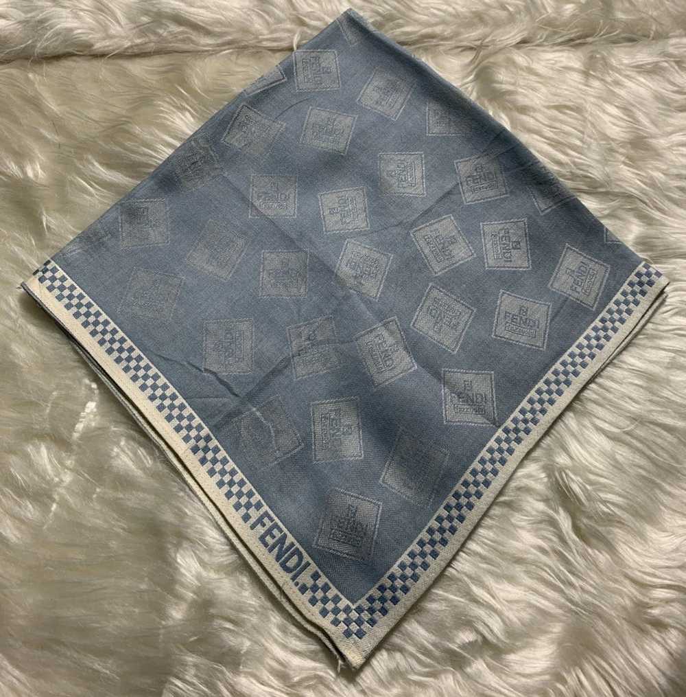 Luxury × Vintage Fendi Handkerchief Scarf Bandana - image 5