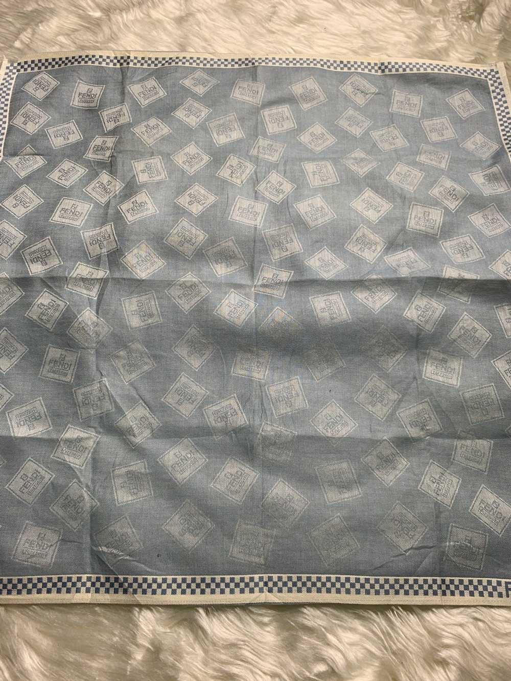 Luxury × Vintage Fendi Handkerchief Scarf Bandana - image 6