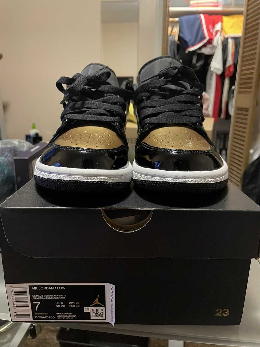 Jordan Brand Air Jordan 1 Low Gold Toe Gem 4322