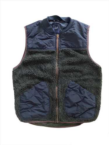 Gap × Streetwear Gap Sherpa Flecce Vest nice desi… - image 1