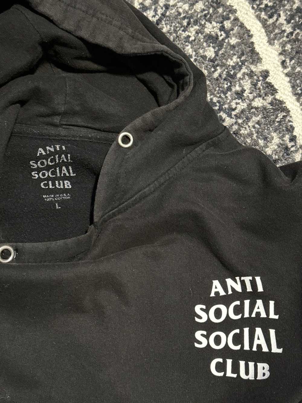 Anti Social Social Club ASSC OG Hoodie- L - image 3