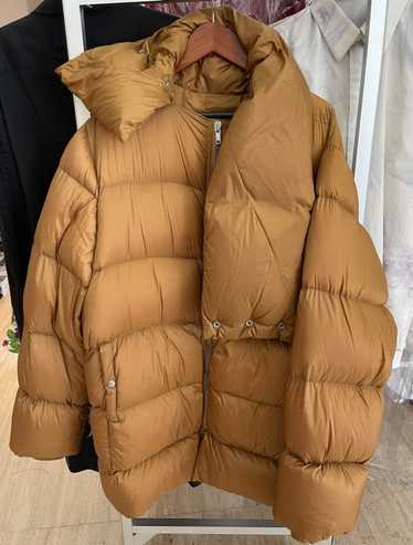 Rick Owens oversized hooded padded coat - Brown