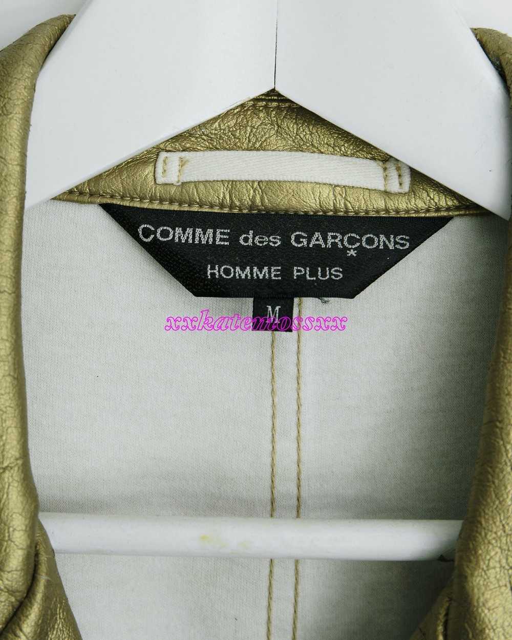 Comme Des Garcons Homme Plus SS06 Gold Faux Leath… - image 2