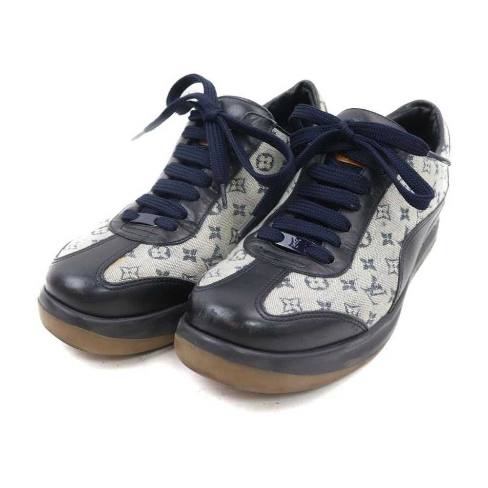 Louis Vuitton Louis Vuitton Women's 36 Navy Monog… - image 1