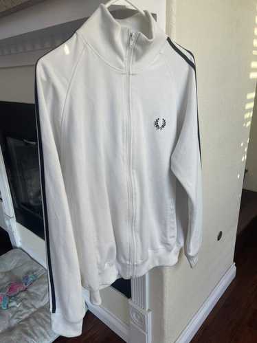 Fred Perry All White Fred Perry Track Jacket - image 1