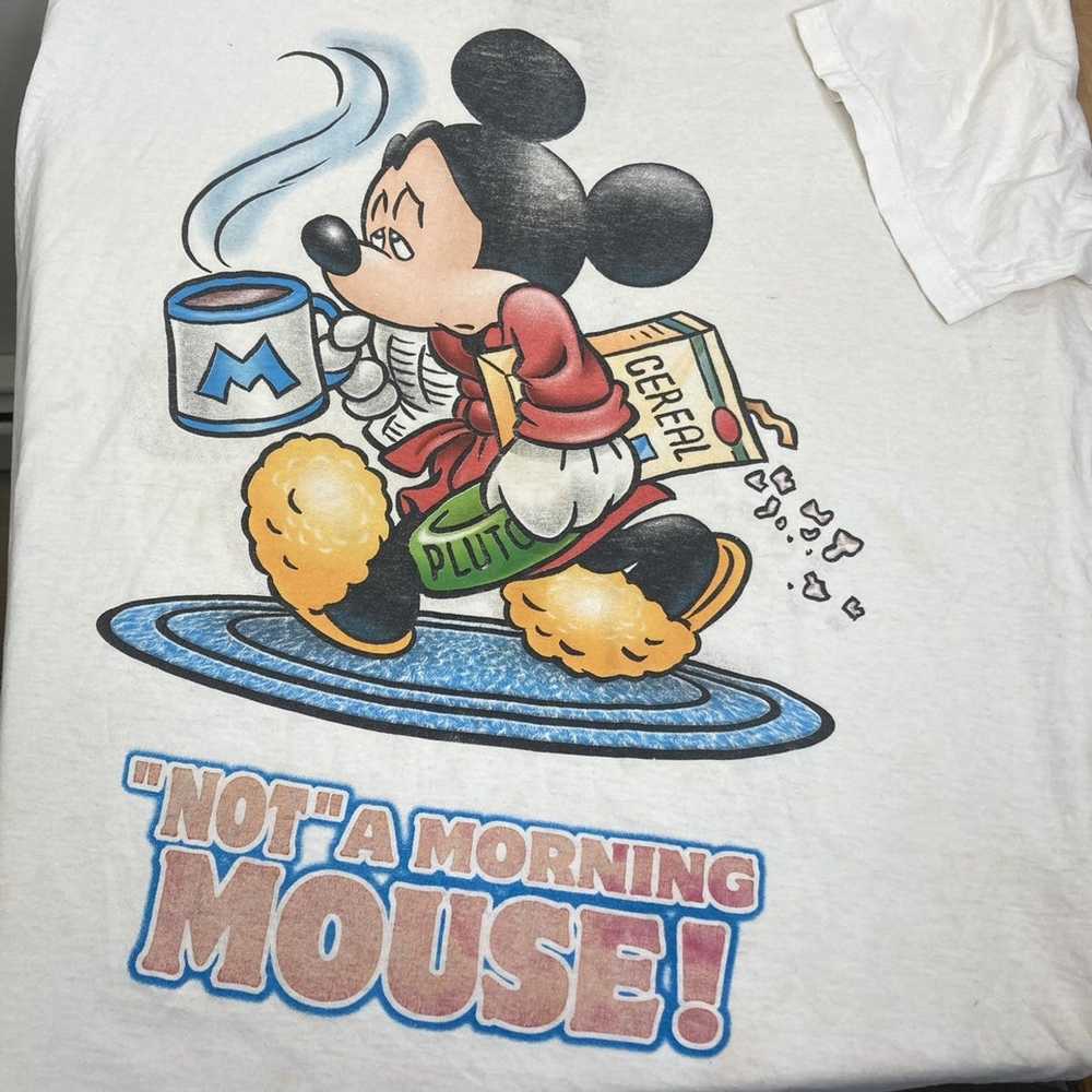 Disney × Vintage Disney Mickey Mouse Not A Mornin… - image 4