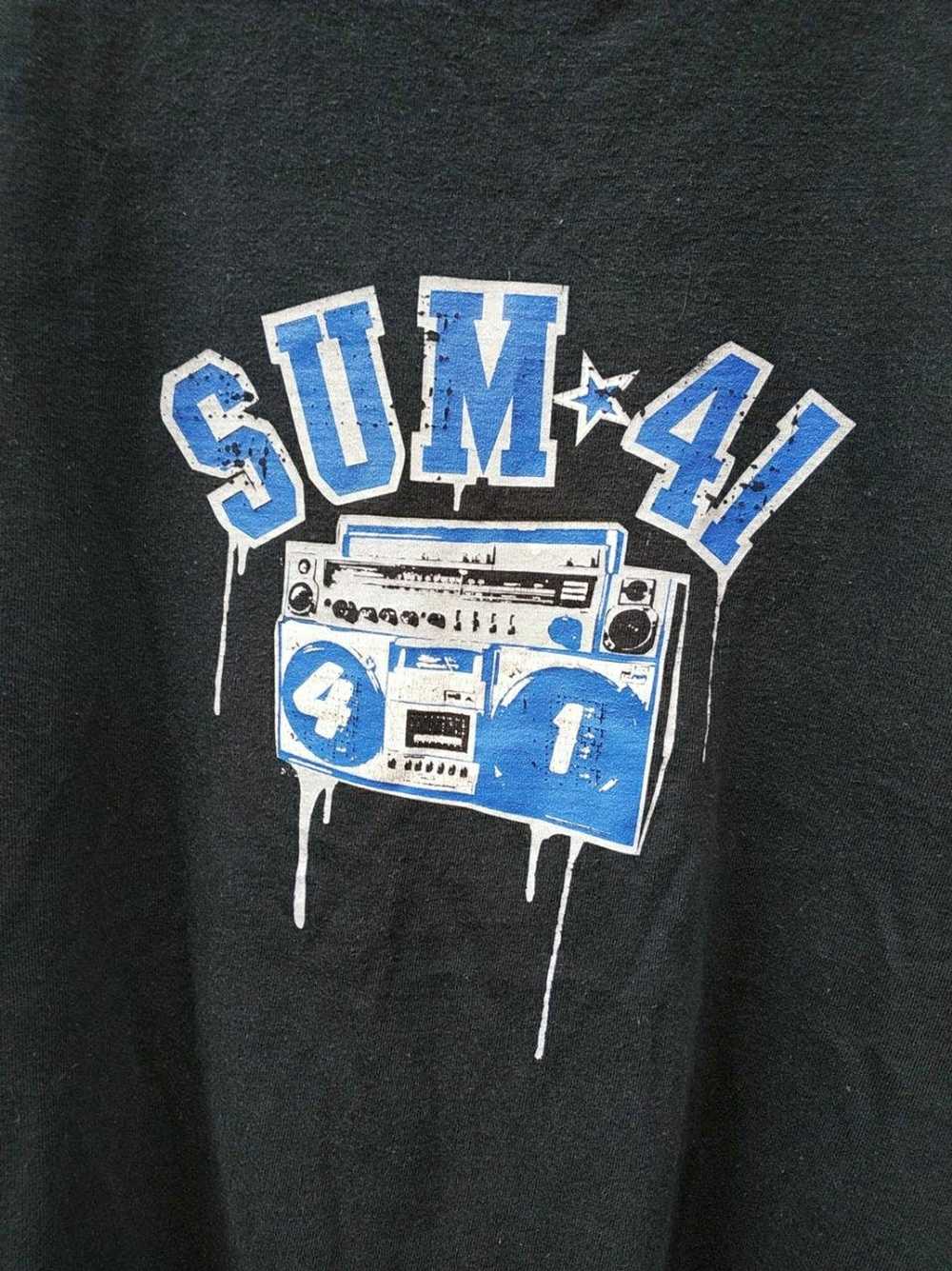 Rap Tees × Rock Band × Vintage Vintage Sum 41 Pun… - image 2