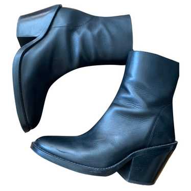 Ann Demeulemeester Leather ankle boots