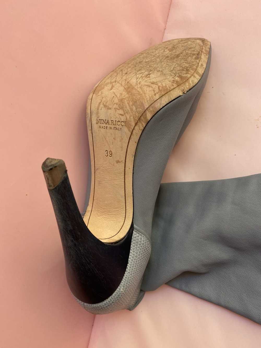 Nina Ricci Runway Thigh High Boots F17 - image 5