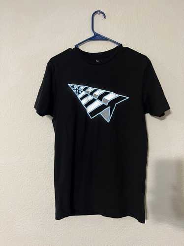 Paper Planes Paper planes neon style logo t shirt