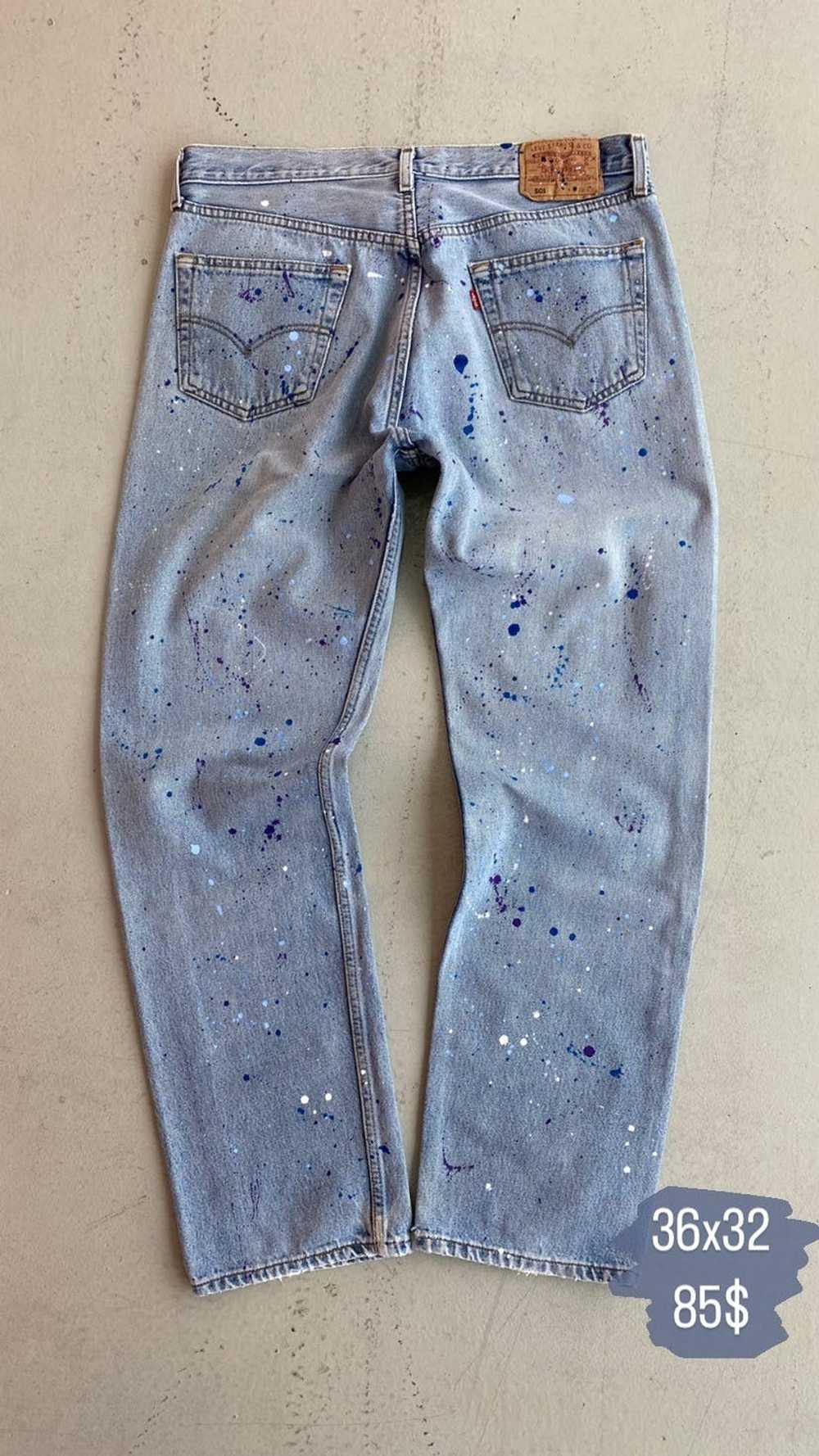 HOW TO CUSTOM PAINT VINTAGE DENIM