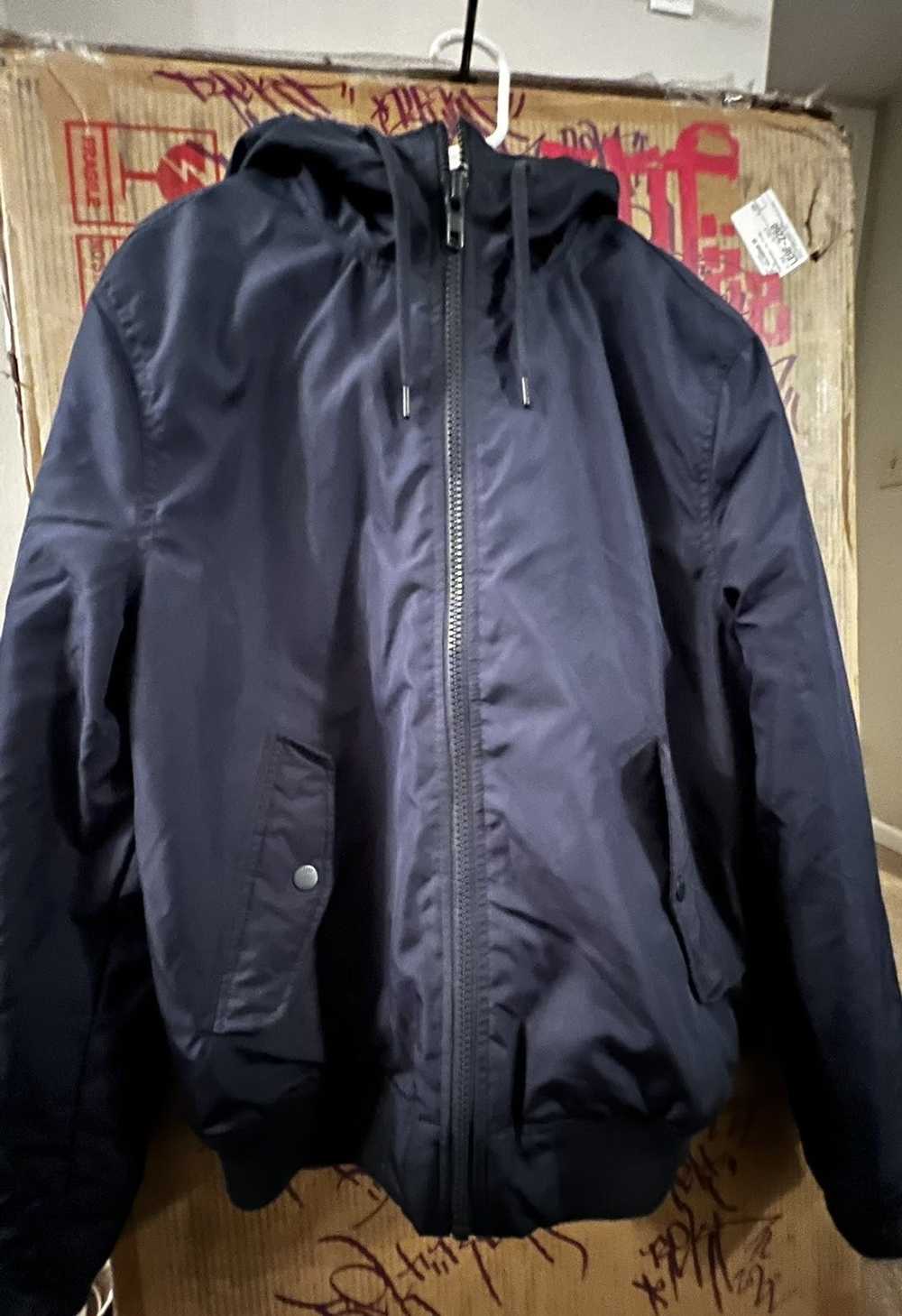 H and discount m hooded jacket