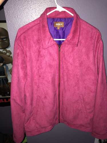 Golf Wang Golf Wange Pink Suede Jacket - image 1