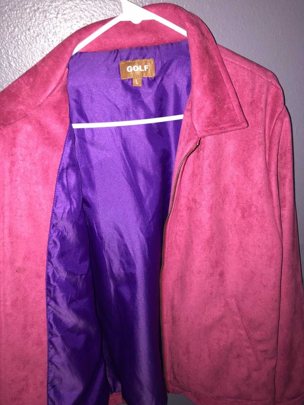 Golf Wang Golf Wange Pink Suede Jacket - image 3