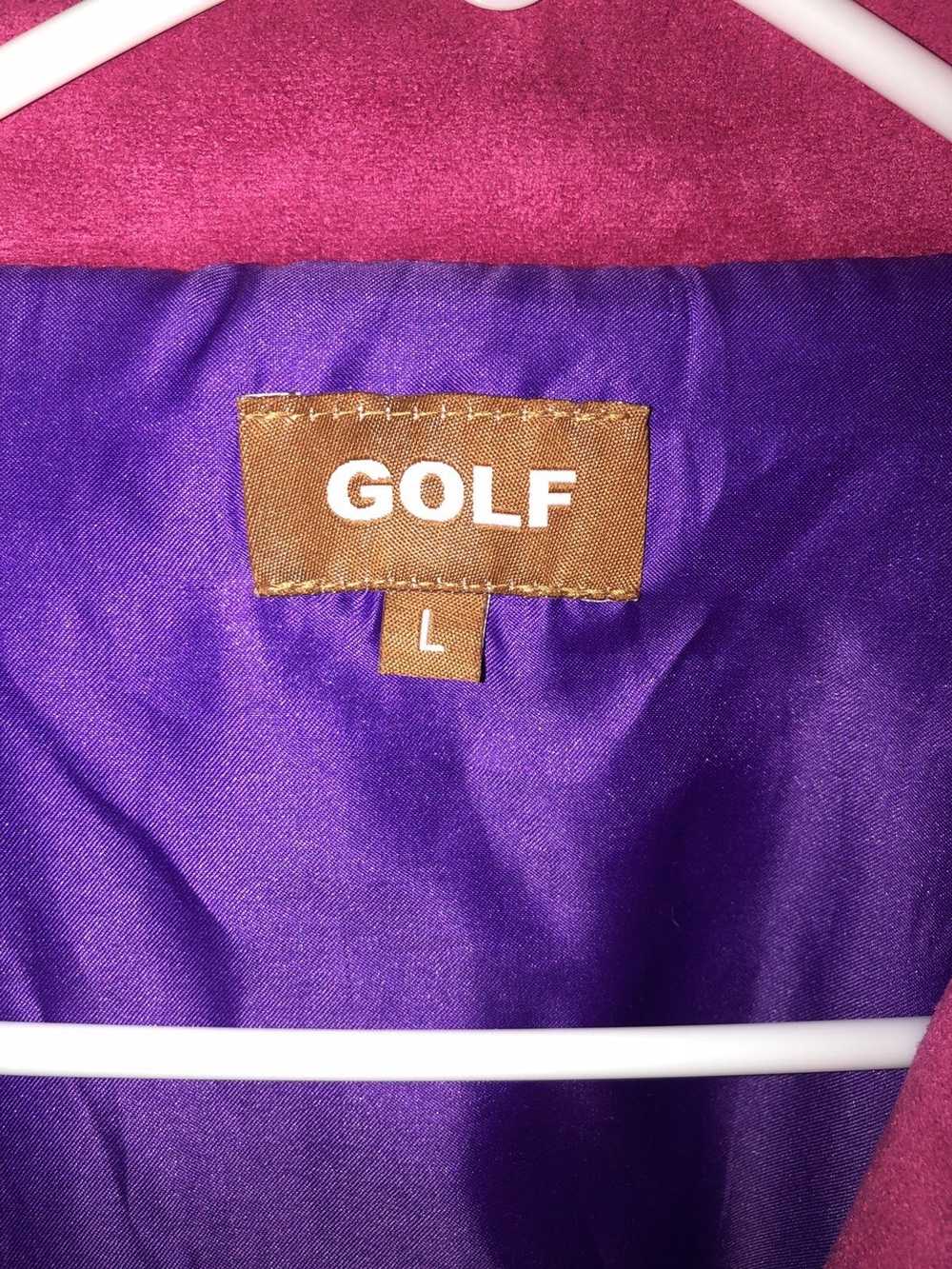 Golf Wang Golf Wange Pink Suede Jacket - image 4