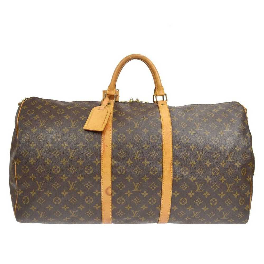 Louis Vuitton Keepall Bandoulière 45 Duffle Bag Black for Sale in