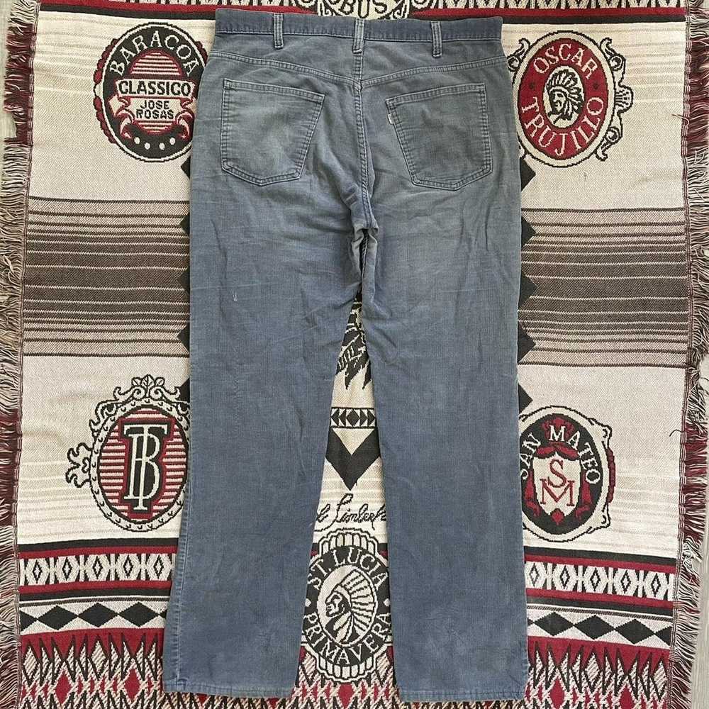 Levi 519 nos Vintage pant deadstock indigo rigid unwa… - Gem