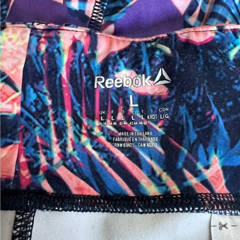 Reebok Reebok Tropical Print Workout Crop Legging… - image 4