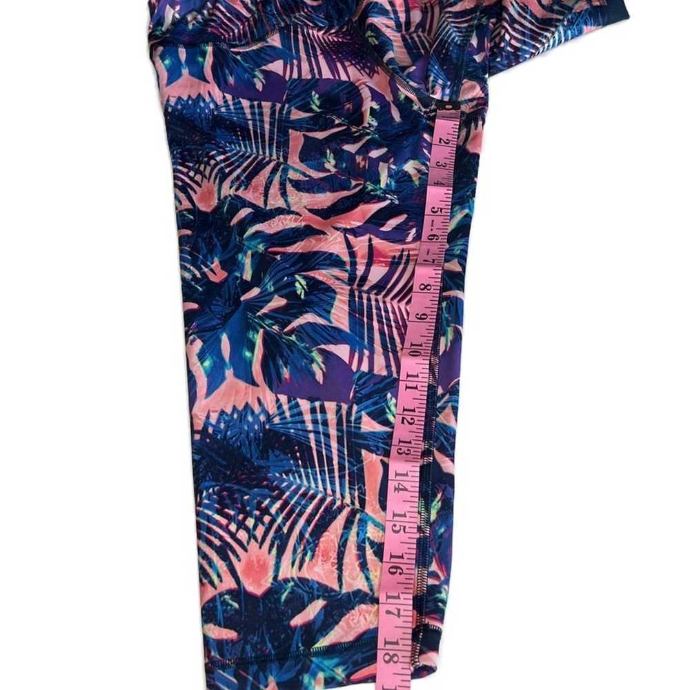 Reebok Reebok Tropical Print Workout Crop Legging… - image 7