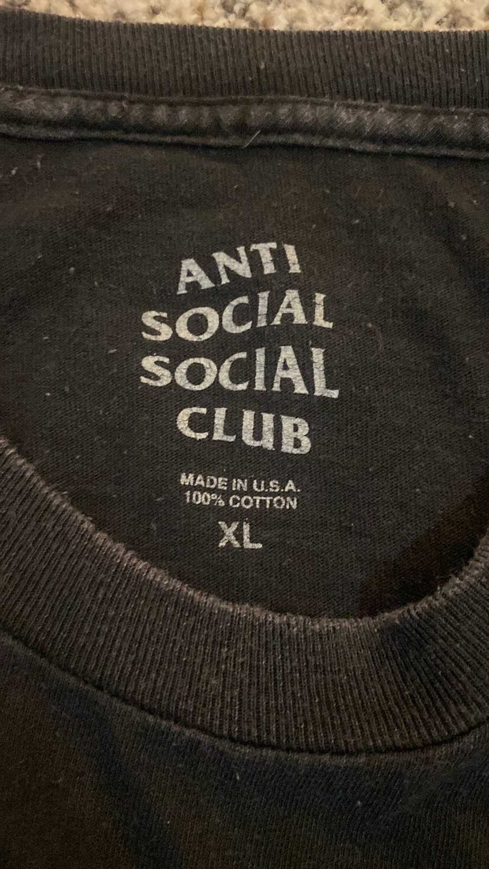 Anti Social Social Club ASSC T Shirt XL Black - image 3