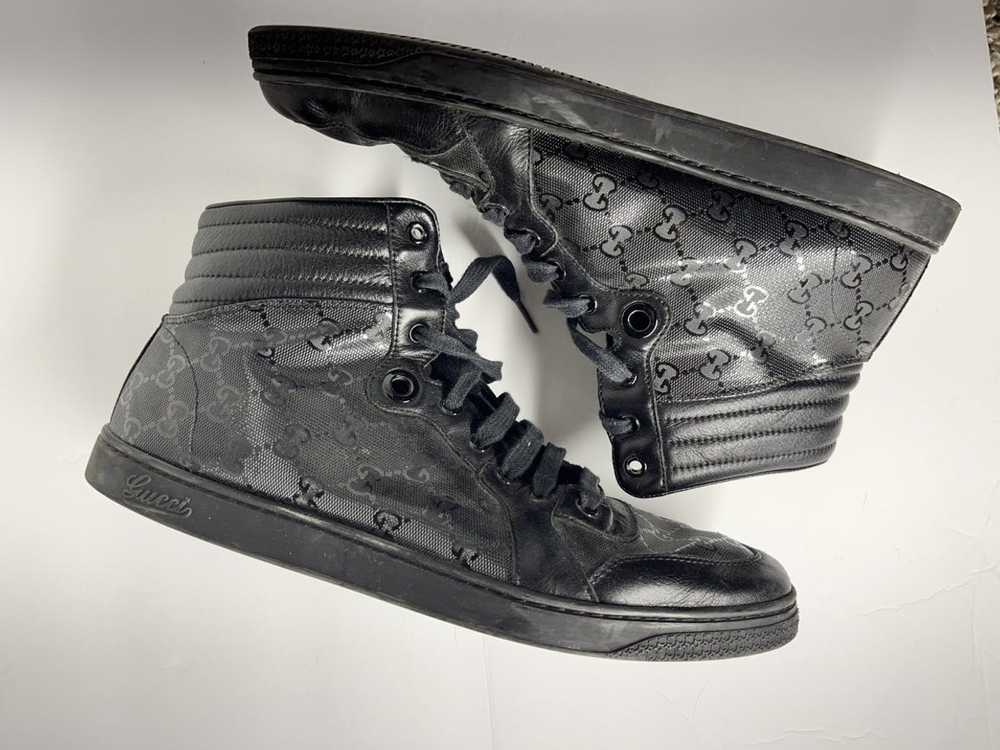 Gucci Gucci GG Imprime Leather Sneaker High-Top S… - image 6
