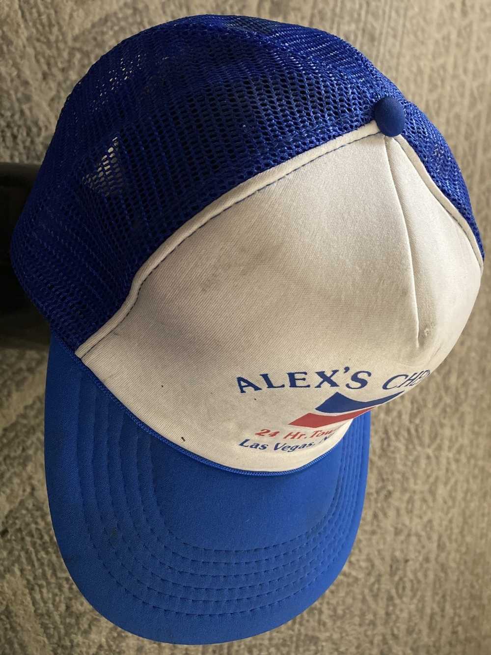 Snap Back × Trucker Hat × Vintage Alex’s Chevron … - image 5