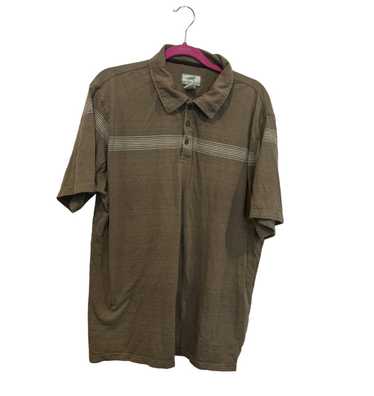 Toad and Co Horny Toad Men’s Polo Shirt L Brown Bu