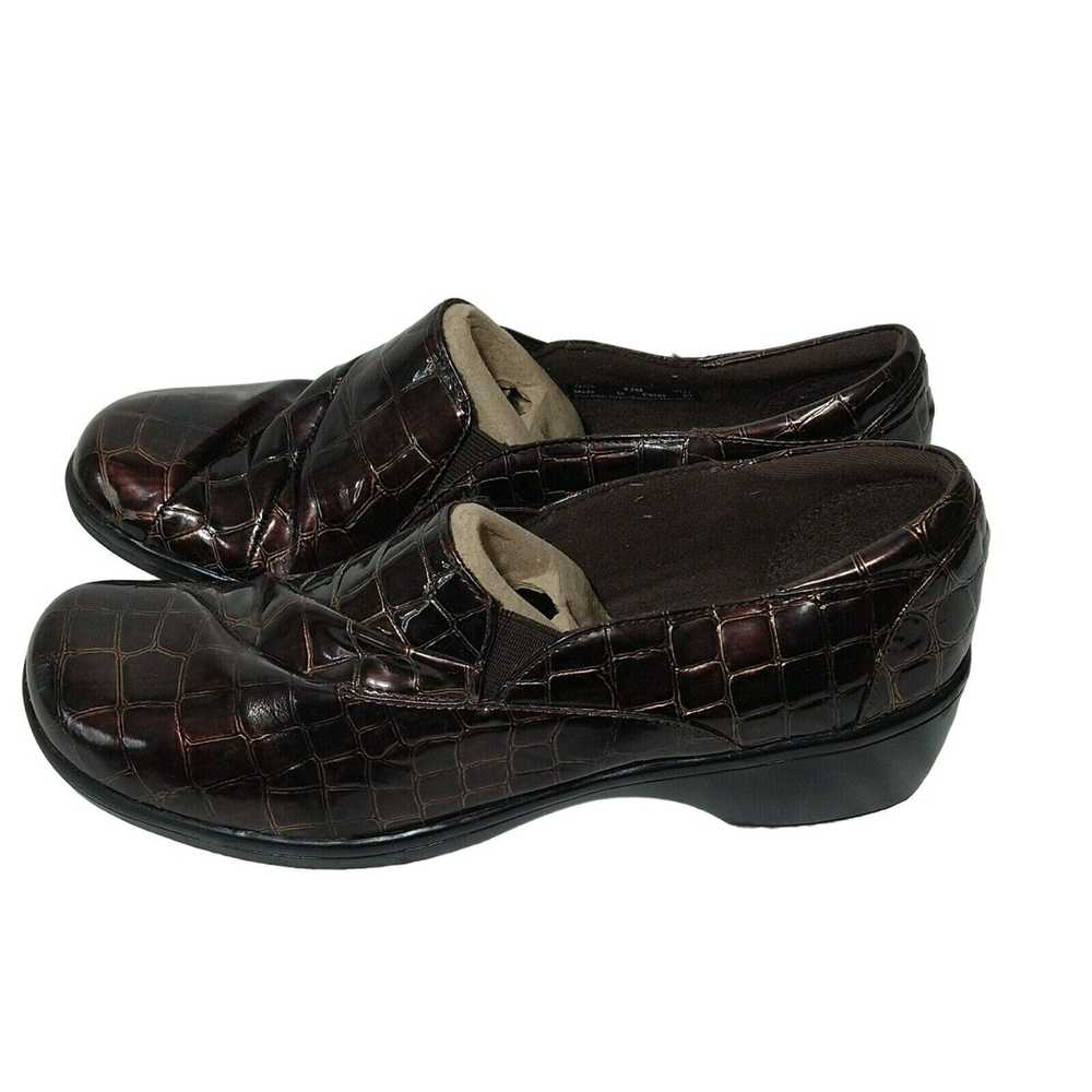 Clarks Clarks Bendables Brown Croc Print Slip-on … - image 2