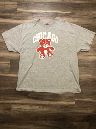MLB Majestic Chicago Cubs Embroidered Logo Crewneck Sweatshirt Youth M 10-12